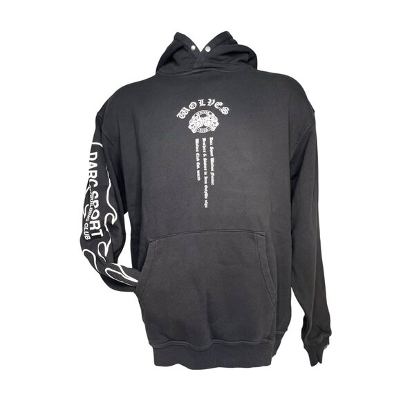 DARC SPORT THE HUNTER HOODIE BLACK XL LG Boba Fett Star Wars NWT DS Gym - Picture 2 of 7